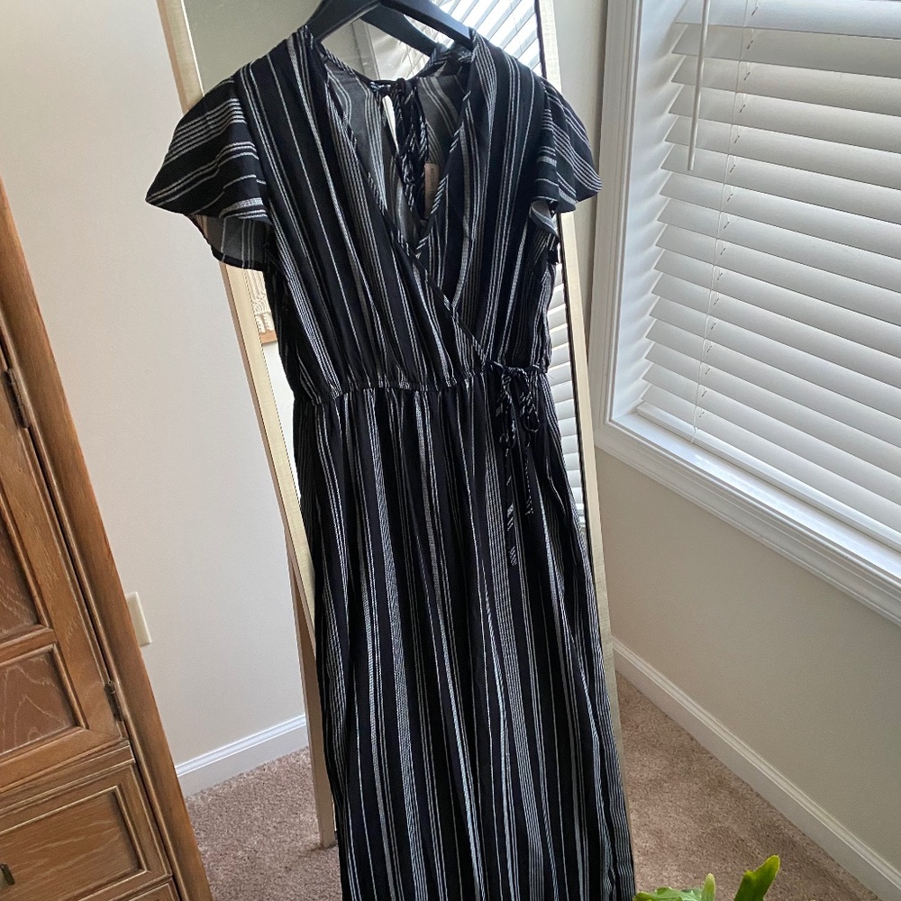 Women's Jumpsuit Romper Pinstripes